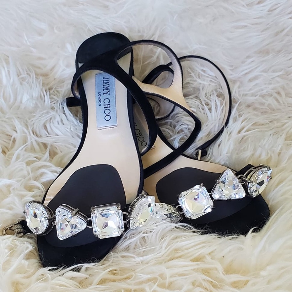 JimmyChoo Suede Sandals